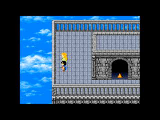 天魔正伝(体験版②)のゲーム画面「オープニング。」