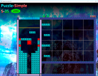 Bomb Crisisのゲーム画面「Puzzleモード」