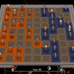 対戦中の様子１