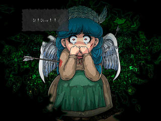 サーヤ4 -碧い瞳の天使-のゲーム画面「生き残りの少女」