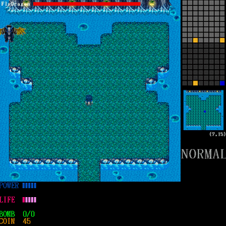 The Adventure of Wolfのゲーム画面「タイトル画面@じっぴ」