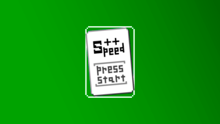 Speed++のゲーム画面「超シンプルなタイトル画面」