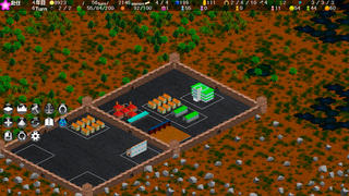 僕は王国行政官のゲーム画面「少し開発した都市」