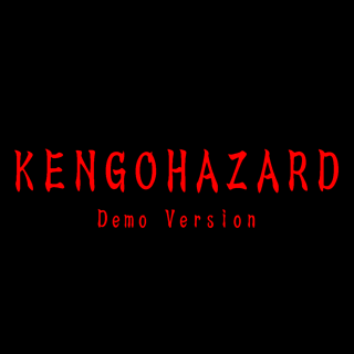 KENGOHAZARD Demo Versionのゲーム画面「タイトル」