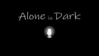 Alone in Darkのゲーム画面「右に移動してスタート」