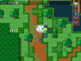 memoirのゲーム画面「タイトル」