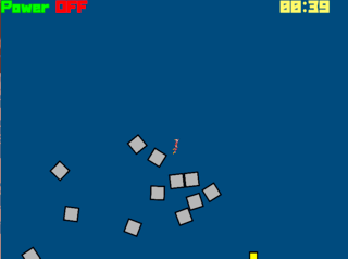 SpeeDonnaのゲーム画面「ジャンプパワーを制御せよ！」
