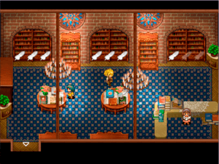 ニコと呪いの水没図書館のゲーム画面「」