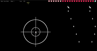 ShooterPigeonのゲーム画面「ハトにスナイプされるプレイヤー」