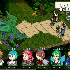 戦闘は最大6人パーティーです。