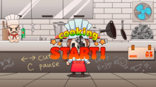 CookingMaster2のゲーム画面「ゲーム開始!」