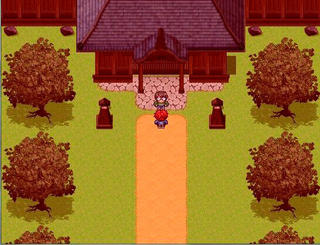 人喰い旅館～生還者なしの幽世(かくりよ)～のゲーム画面「旅館前」