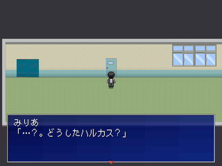 ゲーム部のゲームのゲーム画面「道中ゲーム部の部員と合流しよう」