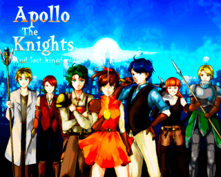 アポロの騎士団と消えた王国（前編）のゲーム画面「タイトル画面」