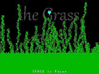 the Grass ( 草 )のゲーム画面「woah.」
