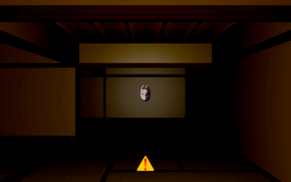 黄昏の鏡像のゲーム画面「迷路」