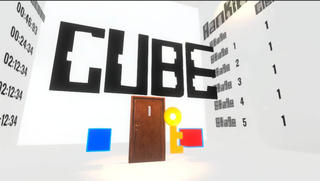 CUBEのゲーム画面「タイトル」