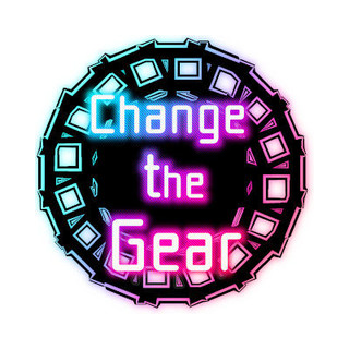 チェンジ・ザ・ギア【CHANGE THE GEAR】のゲーム画面「タイトルロゴです」