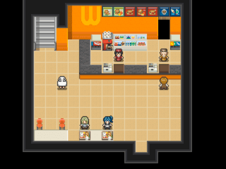 メジェドが行く!のゲーム画面「タイトル画面」