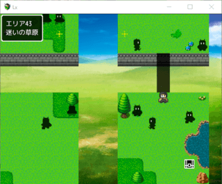 Lx【縦スクロール型ハクスラRPG】のゲーム画面「タイトル」