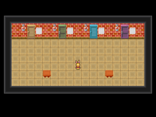 そんみゅーむのゲーム画面「タイトル画面」