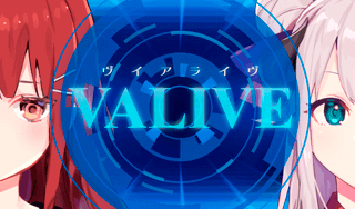 ヴイアライヴ（VAlive）のゲーム画面「タイトル画面」