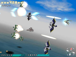 O-DIVERのゲーム画面「海上での戦いも」