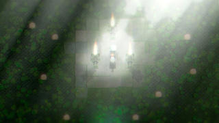 ガルーダの眼のゲーム画面「隠し通路の奥に広がる 閉ざされた空間。」