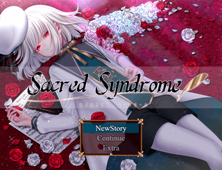 Sacred Syndrome(体験版)のゲーム画面「タイトル画面」