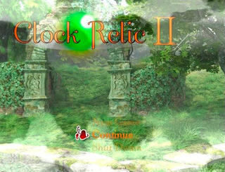 Clock Relic Ⅱのゲーム画面「タイトル画面」
