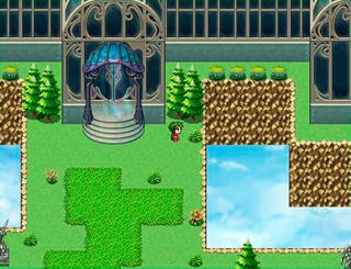Clock Relic Ⅱのゲーム画面「大温室の最奥には一体何が待ち構えているのか･･･」