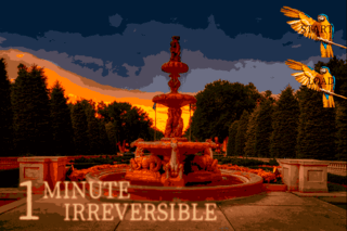 1MINUTE IRREVERSIBLE（ワンミニッツ・イリバーシブル）のゲーム画面「タイトル画面」