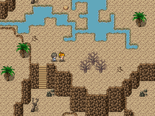ドラゴンポールのゲーム画面「タイトル画面」
