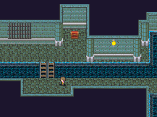 おかんRPGのゲーム画面「タイトル画面」