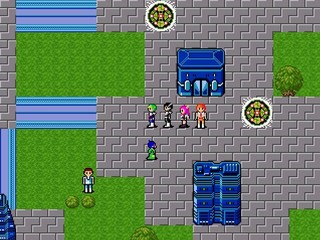 ファンタシースターズ・afterstorysのゲーム画面「シティ」