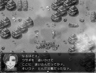 モノクローム - 鏡の中の止まった世界のゲーム画面「鏡の世界の住人」