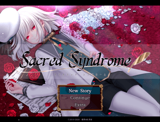Sacred Syndrome(完全版)のゲーム画面「タイトル画面」
