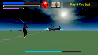 「龍御降師紀伝 序ノ談 体験版」のゲーム画面「敵戦艦・壱型 その②」