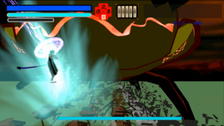 「龍御降師紀伝 序ノ談 体験版」のゲーム画面「ムカデ」