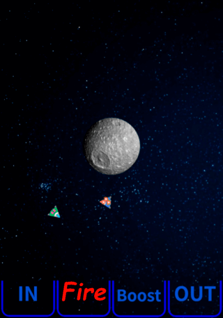 惑星ファイトのゲーム画面「プレイ開始画面」
