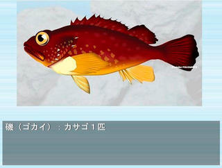 海釣りＦｉｇｈｔｅｒ！のゲーム画面「釣れた魚は現在釣果から確認できます！」