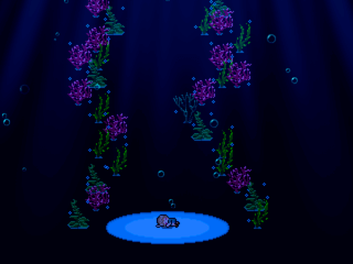 HOPENDのゲーム画面「●海の底から始まる物語。」