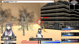 マギア・ユニヴァース Trial Editionのゲーム画面「フィールド内は全て3Dで再現。多彩な攻撃で戦おう!」