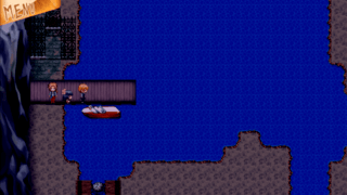 孤独ノ神ノ島のゲーム画面「閉ざされたゲートが開く時、いよいよ核心か？」