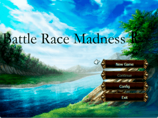 Battle Race Madness Rのゲーム画面「Title Screen」