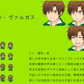 顔グラフィック（UGU様制作）