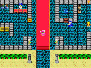 風のアイシア２・サンドレーアと邪神教のゲーム画面「お城」