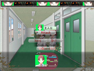 超人学園レジスタンス部1st MVリマスターのゲーム画面「戦闘画面です」