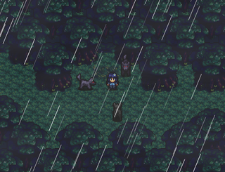 【公開終了】少女怪物青い花のゲーム画面「マップ4」