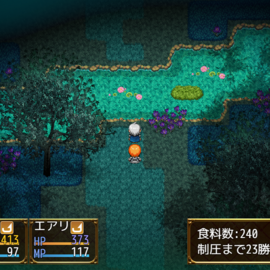 タナトスチェイサーのイメージ-ダンジョン探索の様子